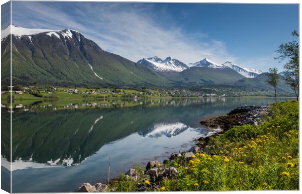 Romsdalsfjord Canvas Print by Thomas Schaeffer
