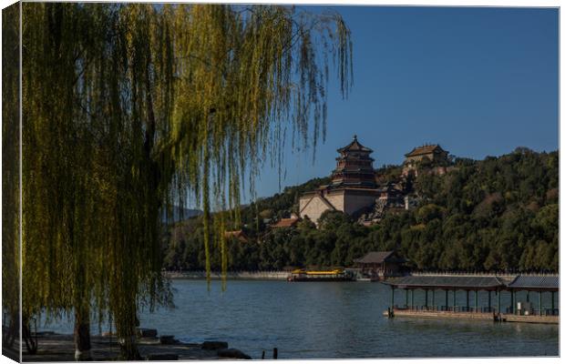 Beijing summer palace Canvas Print by Thomas Schaeffer