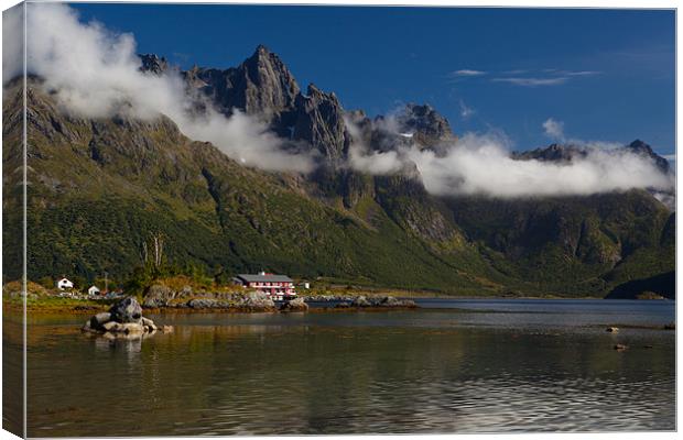 Lofotenlandschaft bei Laupstad Canvas Print by Thomas Schaeffer