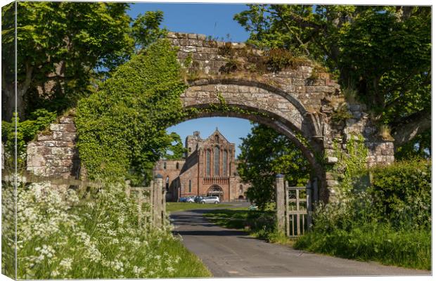 Lanercost Priory Canvas Print by Thomas Schaeffer