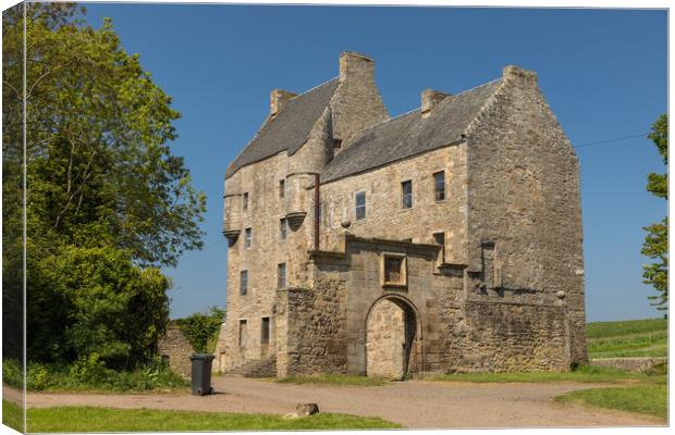 Midhope Castle, Lallybroch Canvas Print by Thomas Schaeffer