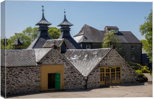 Strathisla Distillery Canvas Print by Thomas Schaeffer