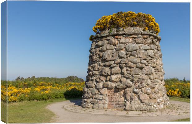 Culloden Battlefield Canvas Print by Thomas Schaeffer