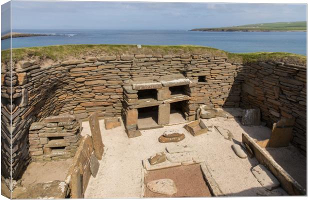 Scara Brae Canvas Print by Thomas Schaeffer