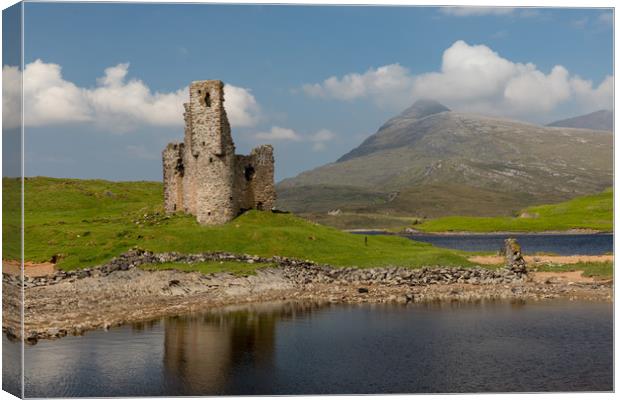 Ardvreck Castle Canvas Print by Thomas Schaeffer