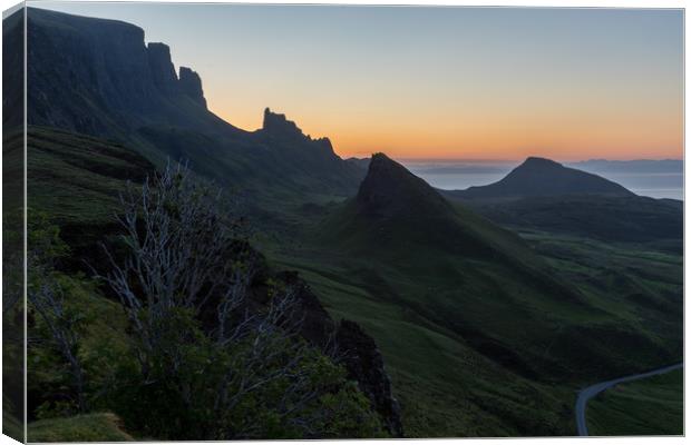 Sunrise at Quiraing Canvas Print by Thomas Schaeffer