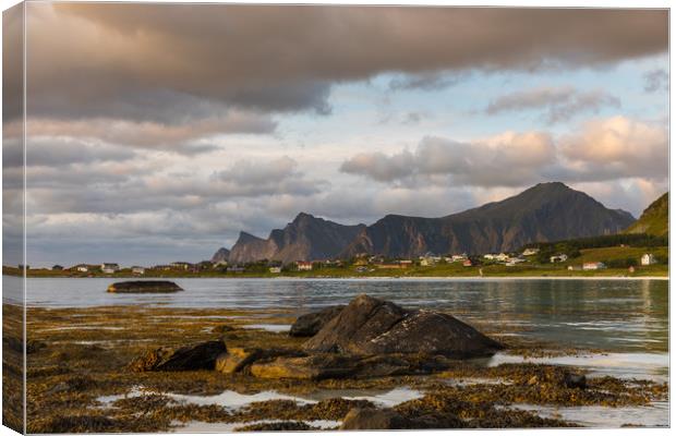 Sunset at Ramberg Canvas Print by Thomas Schaeffer