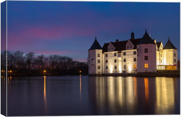 Wasserschloß Glücksburg Canvas Print by Thomas Schaeffer