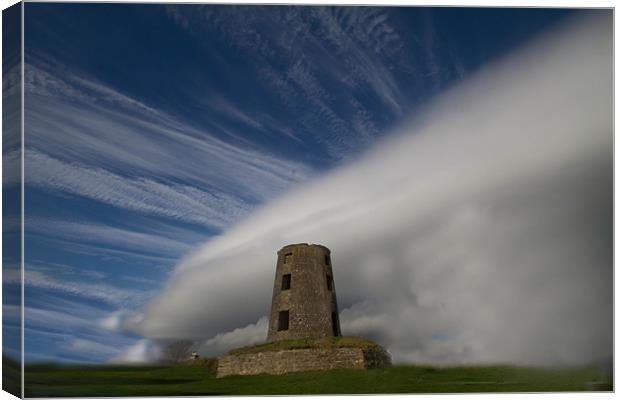 Cloud Spectacular Canvas Print by pauline morris