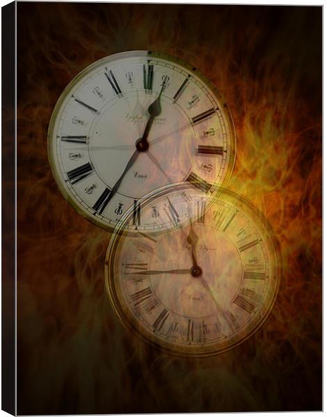 Burning Time Canvas Print by Susie Hawkins