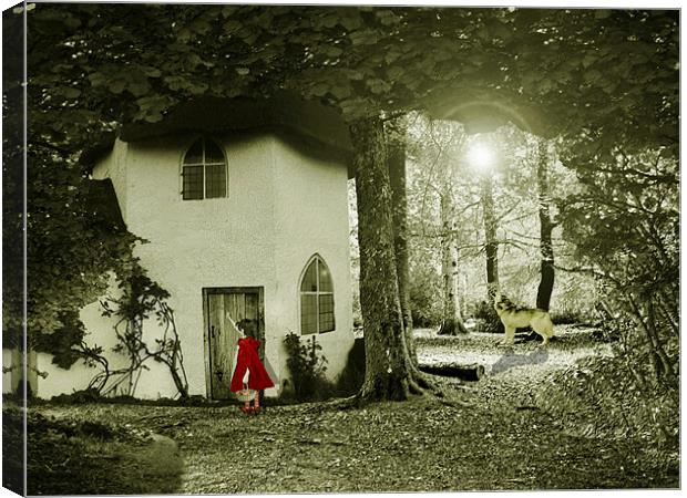 Little Red Riding Hood Canvas Print by Susie Hawkins