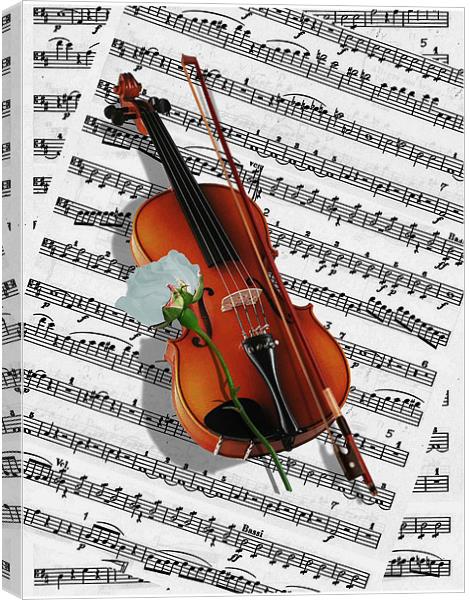 If music be the food of Love.. Canvas Print by Susie Hawkins