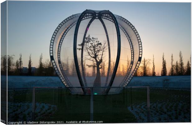 Park Galitskogo. Krasnodar. Russia Canvas Print by Vladimir Sidoropolev