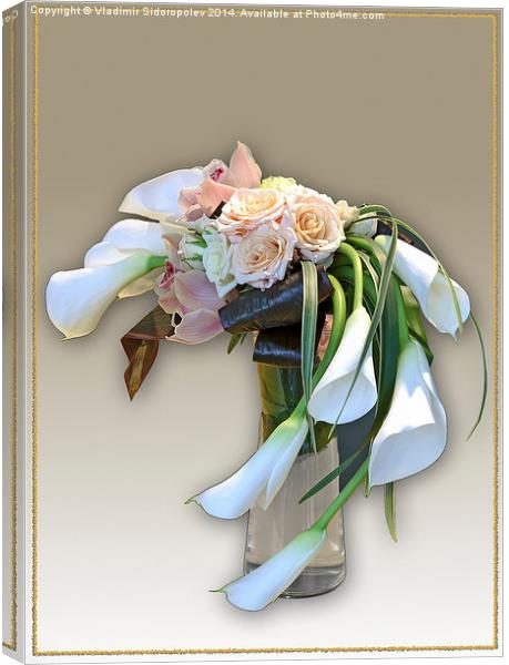 Bouquet Canvas Print by Vladimir Sidoropolev