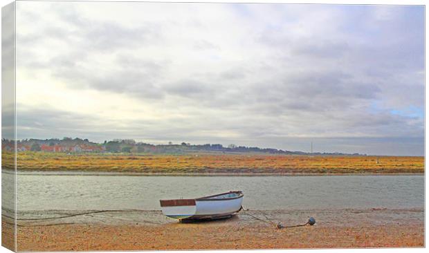 Anchored Canvas Print by Ashley Allen