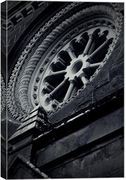 Chapel Window Canvas Print by Dave Livsey