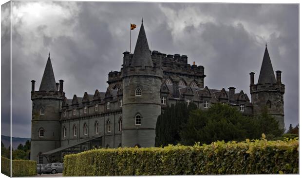 Inverary Castle Canvas Print by Geoff Storey