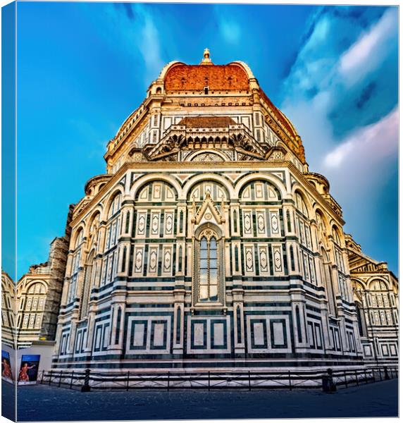 Il Duomo, Florence Canvas Print by Joyce Storey