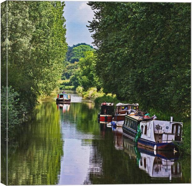 Approaching Hungerford   Canvas Print by Joyce Storey
