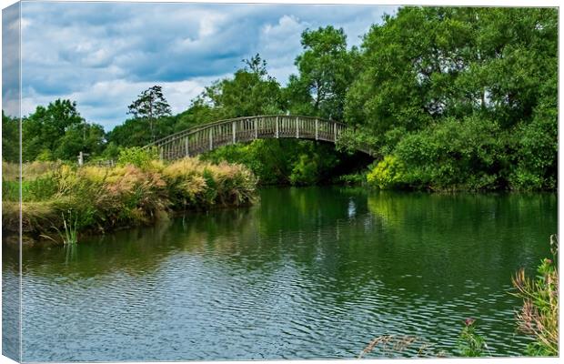 Near Lechlade Canvas Print by Joyce Storey