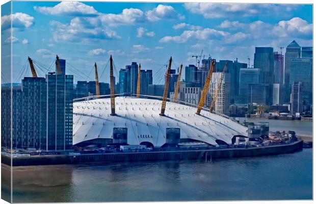 O2 Dome Canvas Print by Joyce Storey