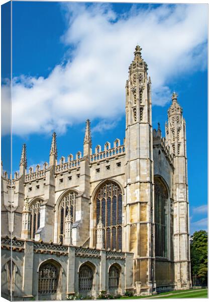 King's College Canvas Print by Joyce Storey