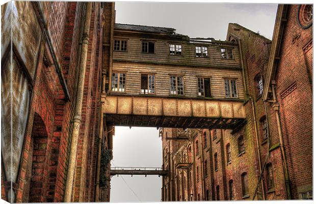 Old Bass Maltings Canvas Print by Steven Shea