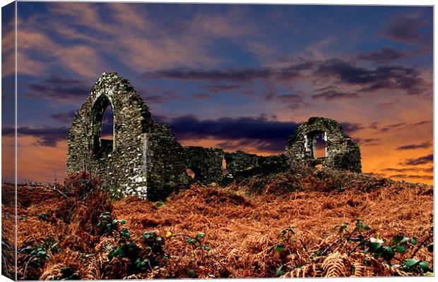 St Mary's On The Hill Canvas Print by Brian Beckett