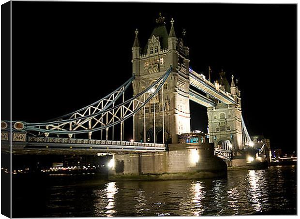 Tower Bridge Canvas Print by Brian Beckett