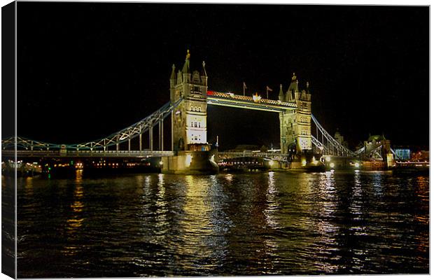 Tower Bridge Canvas Print by Brian Beckett