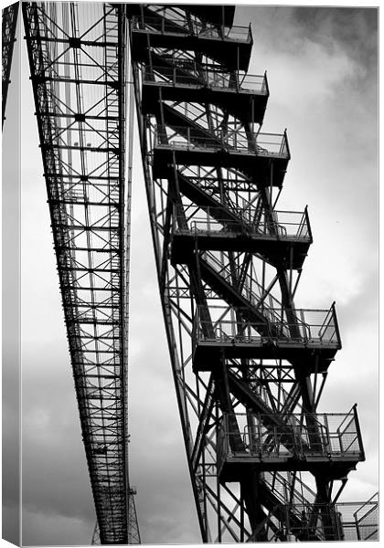 Stairway to Heaven Canvas Print by Brian Beckett
