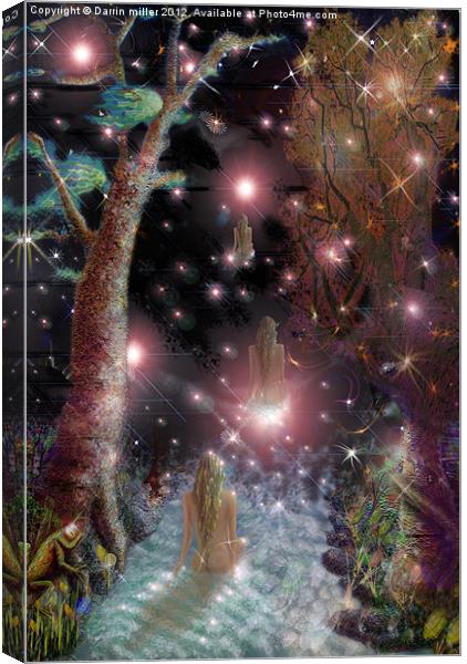 surreal dreams Canvas Print by Darrin miller