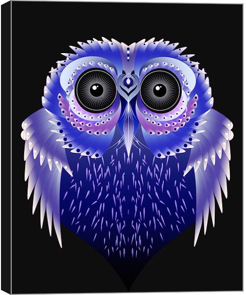 Owl Canvas Print by Julie Hoddinott