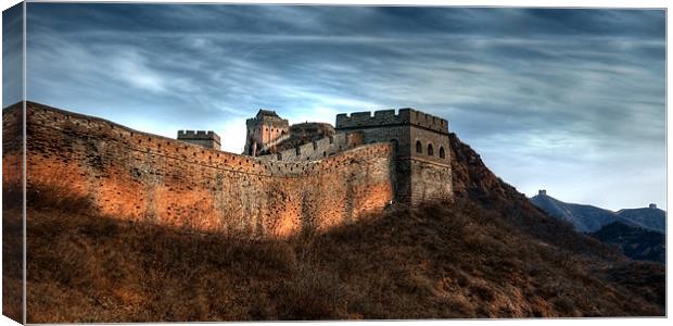 Great wall of China Canvas Print by Thomas Stroehle