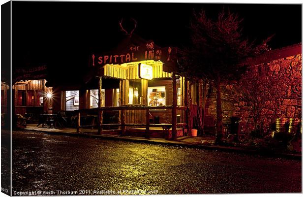 Spittal of Glenshee Hotel Canvas Print by Keith Thorburn EFIAP/b