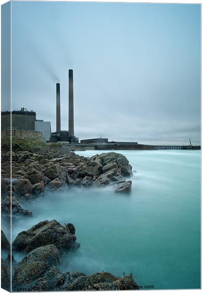 Cockenzie Power Staion Canvas Print by Keith Thorburn EFIAP/b