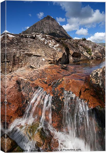 Buachaille Etive Mor Canvas Print by Keith Thorburn EFIAP/b