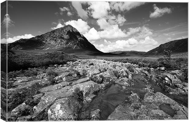 Buachaille Etive Mor Canvas Print by Keith Thorburn EFIAP/b