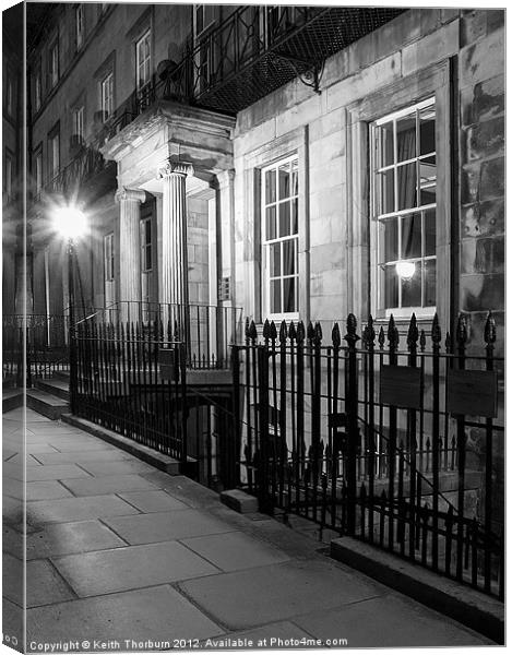 Rutland Square Canvas Print by Keith Thorburn EFIAP/b