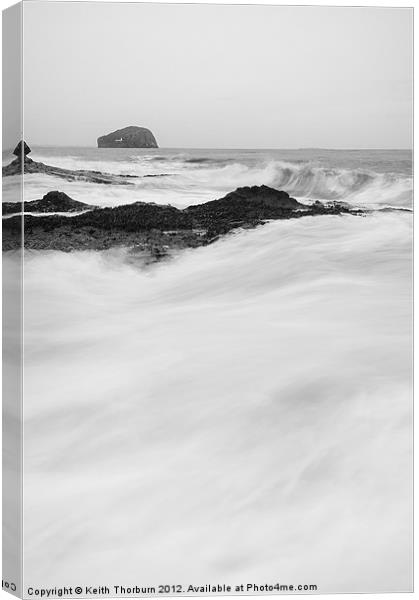 Bass Rock Canvas Print by Keith Thorburn EFIAP/b