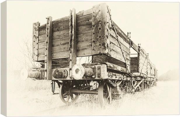 Old Train Carraige Canvas Print by Keith Thorburn EFIAP/b