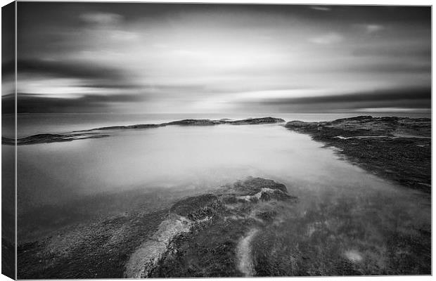 Gullane Coast Calm Canvas Print by Keith Thorburn EFIAP/b