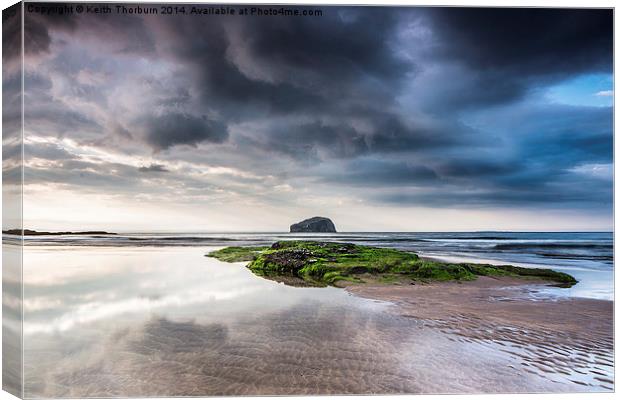 The Bass Rock Canvas Print by Keith Thorburn EFIAP/b