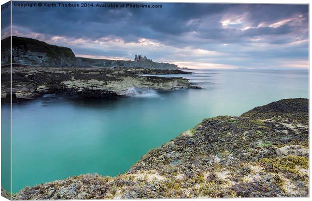  Tantallon Castle Canvas Print by Keith Thorburn EFIAP/b