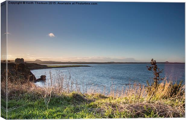 East Lothian Coast Canvas Print by Keith Thorburn EFIAP/b