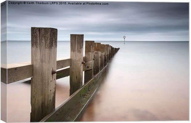 Portobello Beach Canvas Print by Keith Thorburn EFIAP/b