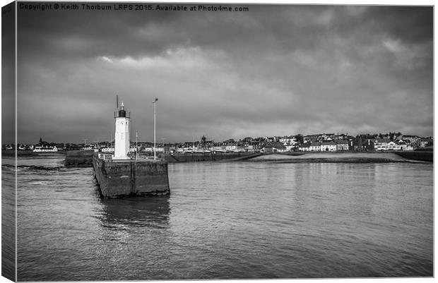 St Monans Harbour Canvas Print by Keith Thorburn EFIAP/b