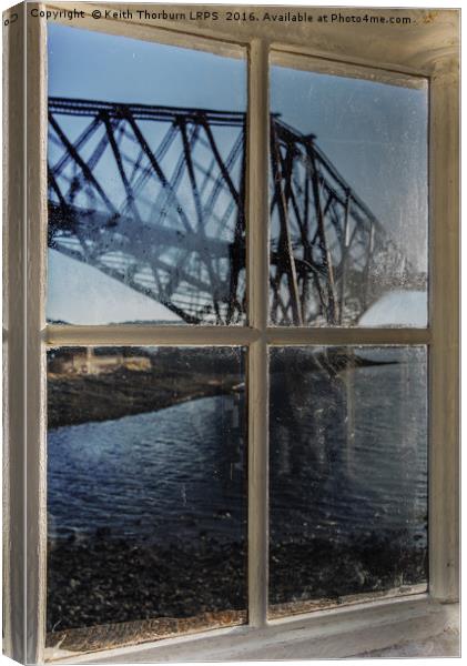 Window Seat View  Canvas Print by Keith Thorburn EFIAP/b
