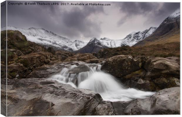 Fairy Pools of River Brittle Canvas Print by Keith Thorburn EFIAP/b