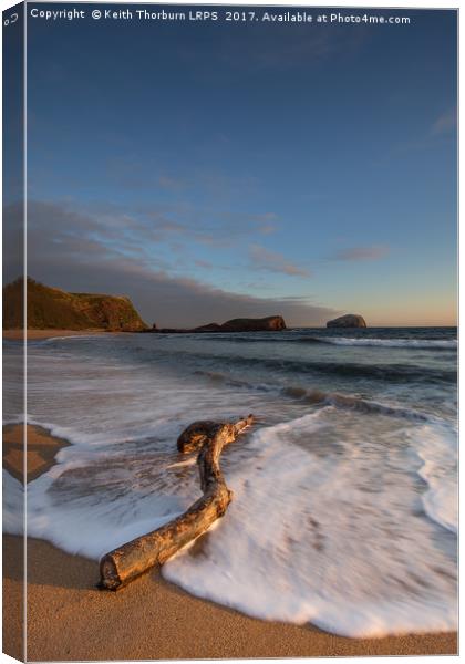 Seacliff Beach Canvas Print by Keith Thorburn EFIAP/b